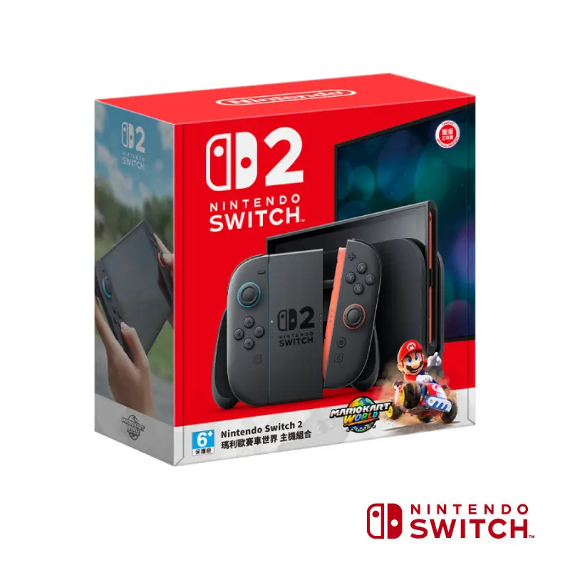 NS Switch 2 主機+瑪利歐賽車世界 組合  SWITCH2SET